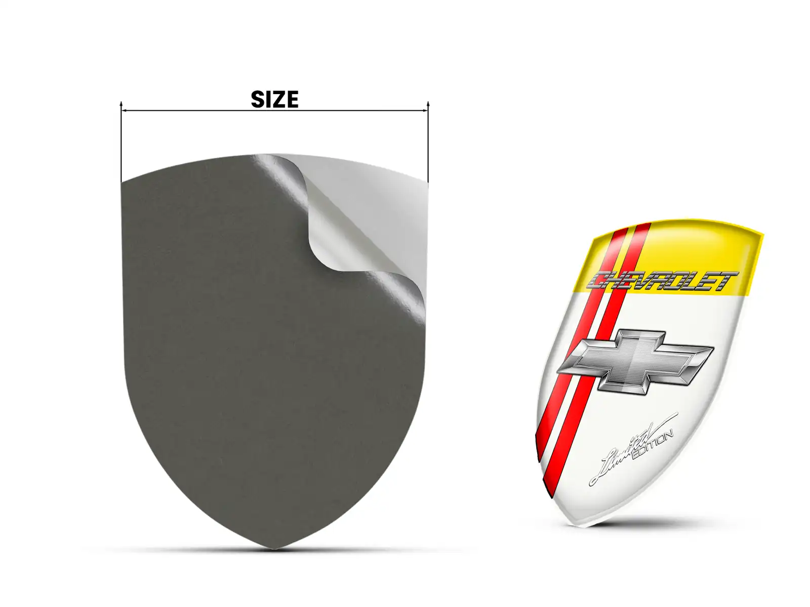 Chevrolet Adesivi Logo Personalizzati Resistenti Edizione Limitata